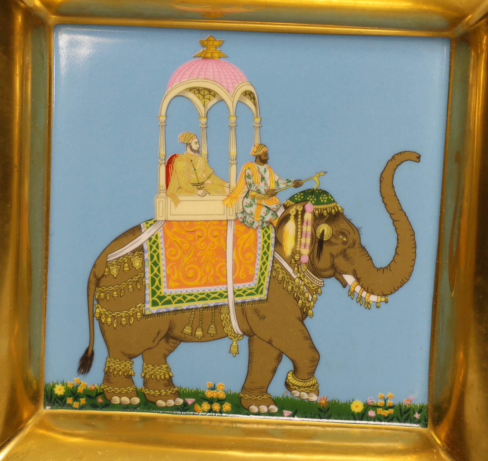 An Asprey bonbon dish and another